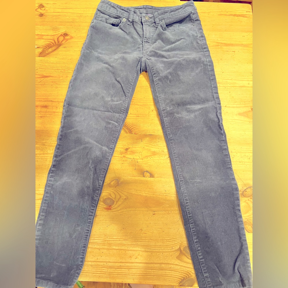 Patagonia organic cotton corduroy’s smolder blue